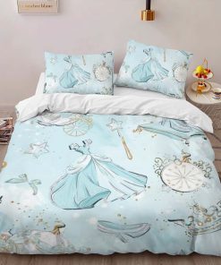 Alternative view of Housse De Couette Cendrillon – Motif princesse 01 Parure de lit Ensemble De Literie