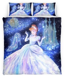 Housse De Couette Cendrillon – Conte de fées Parure de lit Ensemble De Literie