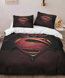 Alternative view of Housse De Couette Batman et Superman DC Parure de lit Ensemble De Literie