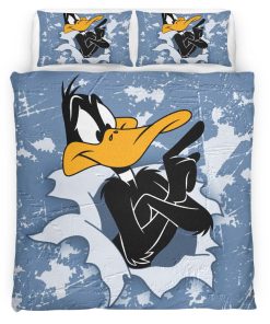 Housse De Couette Daffy Duck – Looney Tunes 04 Parure de lit Ensemble De Literie
