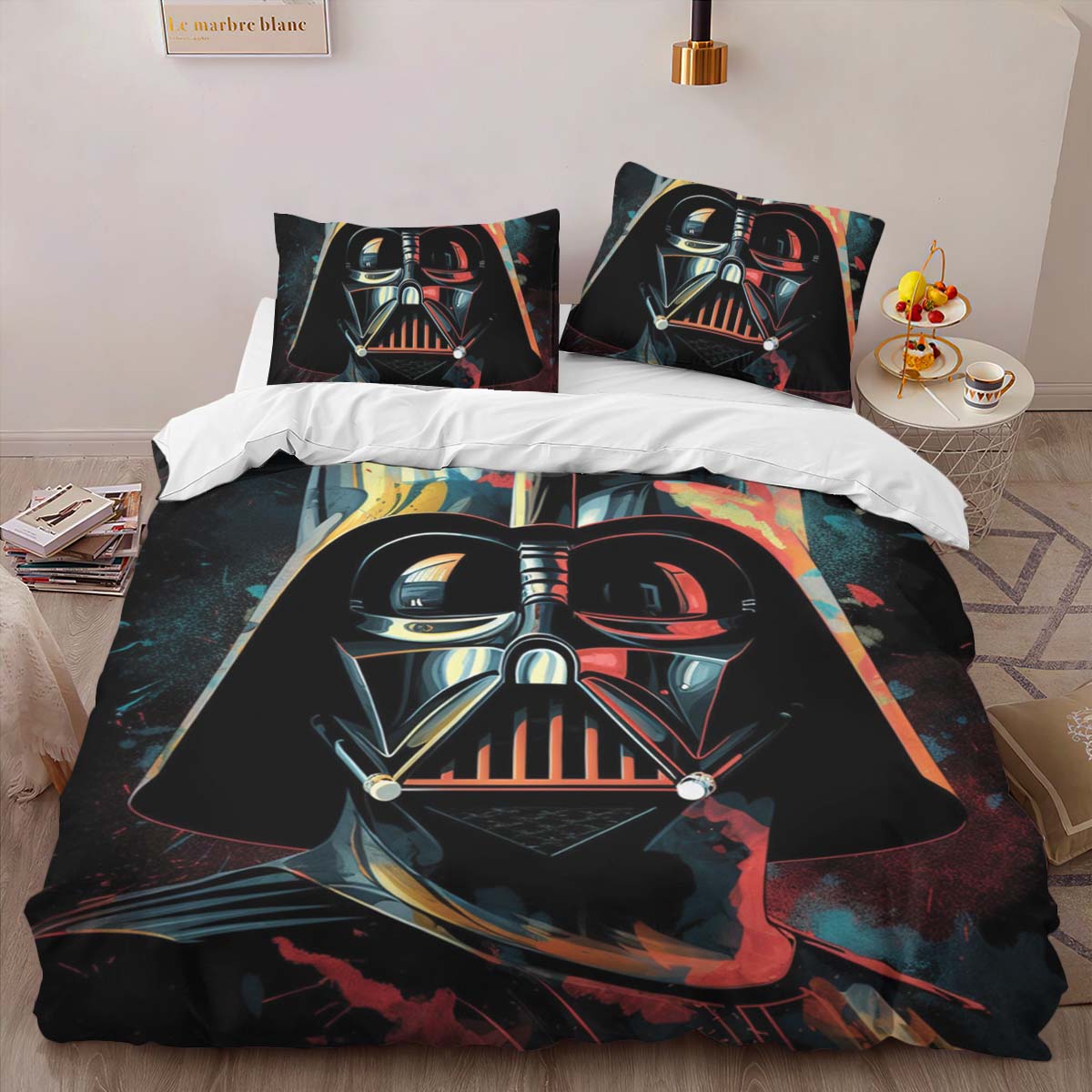 Housse De Couette Dark Vador Star Wars 9 Parure de lit Ensemble De Literie – Image 2