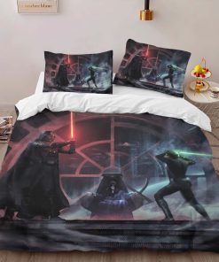 Alternative view of Housse De Couette Dark Vador contre Luke Skywalker Parure de lit Ensemble De Literie