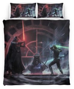 Housse De Couette Dark Vador contre Luke Skywalker Parure de lit Ensemble De Literie