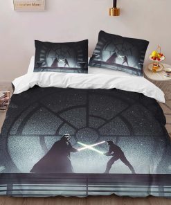 Alternative view of Housse De Couette Dark Vador contre Luke Skywalker Star Wars Parure de lit Ensemble De Literie