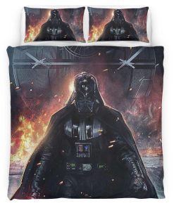 Housse De Couette Dark Vador avec flammes Star Wars 1005 Parure de lit Ensemble De Literie