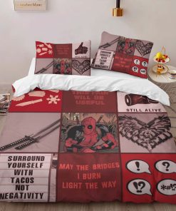 Alternative view of Housse De Couette Deadpool 20 Parure de lit Ensemble De Literie