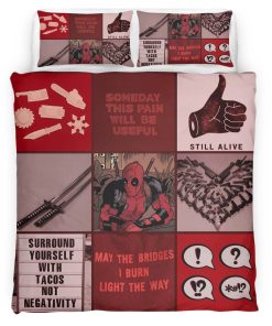 Housse De Couette Deadpool 20 Parure de lit Ensemble De Literie