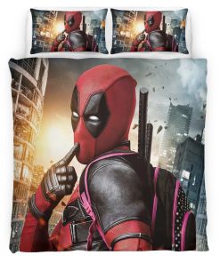 Housse De Couette Deadpool Parure de lit Ensemble De Literie