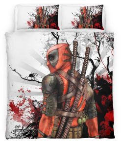 Housse De Couette Deadpool 4 Parure de lit Ensemble De Literie