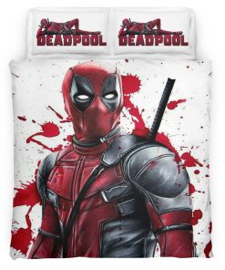 Housse De Couette Deadpool 8 Parure de lit Ensemble De Literie