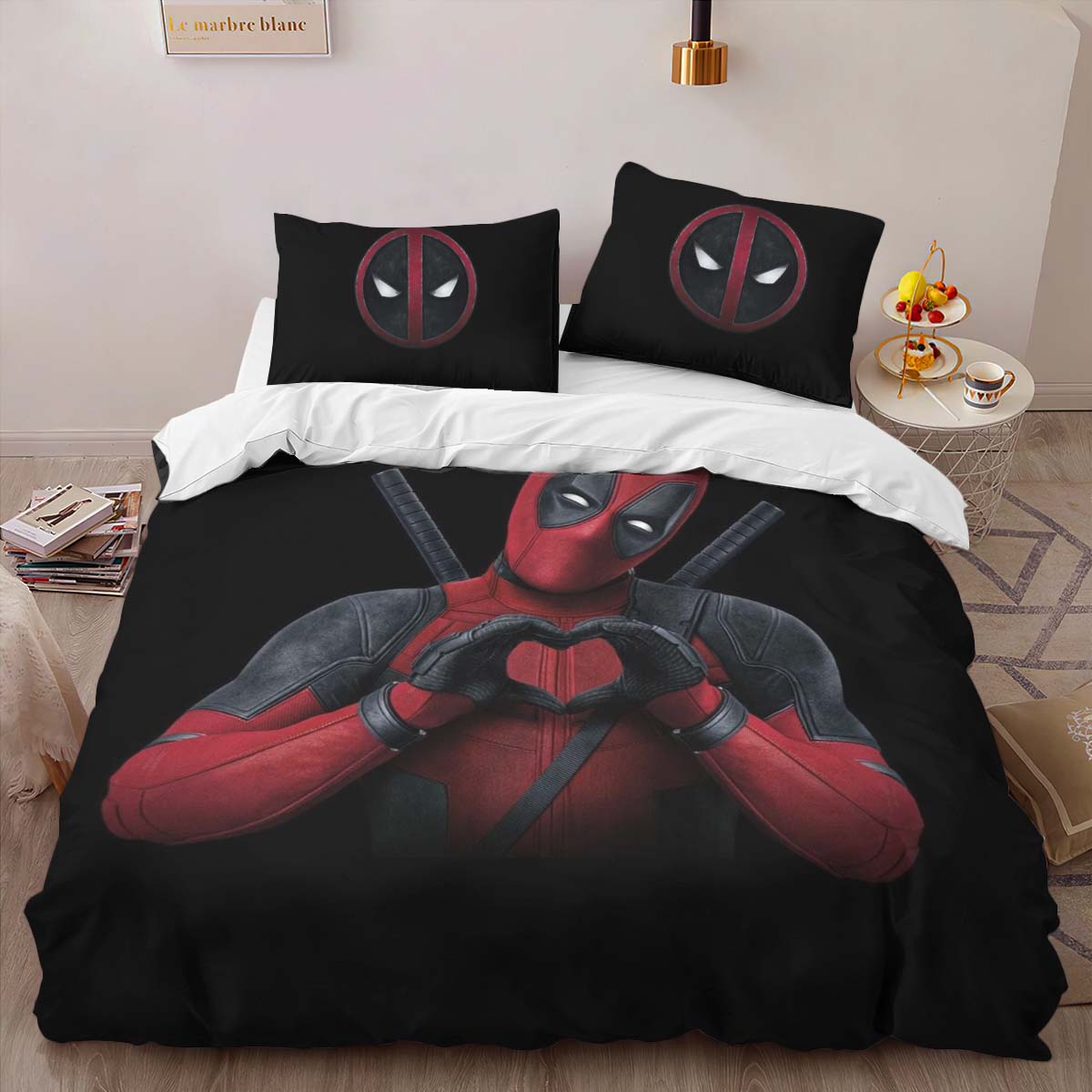 Housse De Couette Deadpool 9 Parure de lit Ensemble De Literie – Image 2