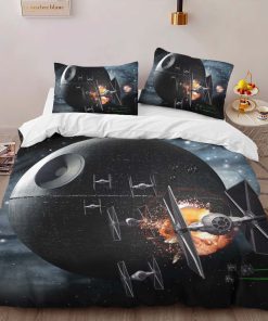Alternative view of Housse De Couette Étoile de la Mort Star Wars Parure de lit Ensemble De Literie