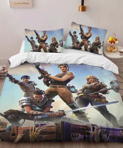 Alternative view of Housse De Couette Skin par défaut Fortnite Parure de lit Ensemble De Literie