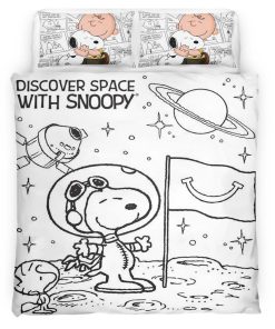 Housse De Couette Snoopy – À la découverte de l’espace Parure de lit Ensemble De Literie