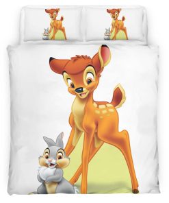 Housse De Couette Bambi & Panpan Disney 04 Parure de lit Ensemble De Literie