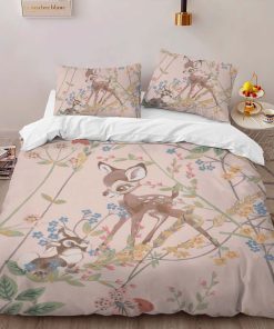 Alternative view of Housse De Couette Bambi & Panpan Disney 07 Parure de lit Ensemble De Literie
