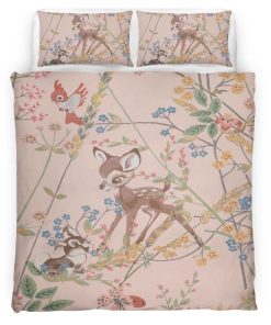 Housse De Couette Bambi & Panpan Disney 07 Parure de lit Ensemble De Literie