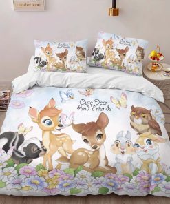 Alternative view of Housse De Couette Bambi & Panpan Disney 10 Parure de lit Ensemble De Literie