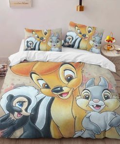 Alternative view of Housse De Couette Bambi & Panpan Disney 11 Parure de lit Ensemble De Literie