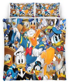 Housse De Couette Donald Duck Disney 02 Parure de lit Ensemble De Literie