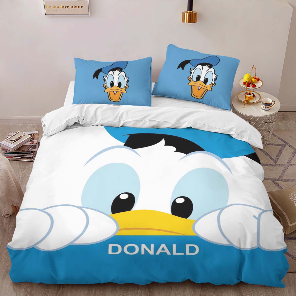 Housse De Couette Donald Duck Disney 05 Parure de lit Ensemble De Literie – Image 2