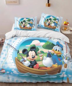 Alternative view of Housse De Couette Donald Duck & Mickey Mouse Disney Parure de lit Ensemble De Literie