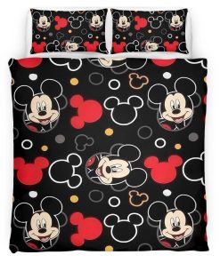 Housse De Couette Mickey Mouse Disney 17 Parure de lit Ensemble De Literie