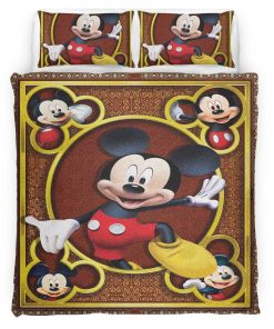 Housse De Couette Mickey Mouse Disney 21 Parure de lit Ensemble De Literie