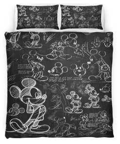 Housse De Couette Mickey Mouse Disney 26 Parure de lit Ensemble De Literie