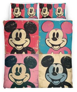 Housse De Couette Mickey Mouse Disney 38 Parure de lit Ensemble De Literie
