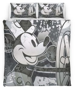 Housse De Couette Mickey Mouse Disney 4 Parure de lit Ensemble De Literie