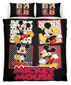 Housse De Couette Mickey Mouse Disney 43 Parure de lit Ensemble De Literie