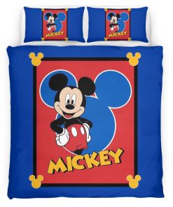 Housse De Couette Mickey Mouse Disney 44 Parure de lit Ensemble De Literie