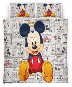 Housse De Couette Mickey Mouse Disney 46 Parure de lit Ensemble De Literie