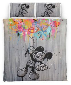 Housse De Couette Mickey Mouse Disney 5 Parure de lit Ensemble De Literie