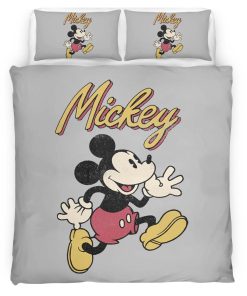 Housse De Couette Mickey Mouse Disney 55 Parure de lit Ensemble De Literie