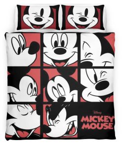 Housse De Couette Mickey Mouse Disney 60 Parure de lit Ensemble De Literie