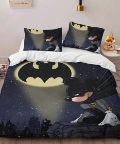 Alternative view of Housse De Couette Mickey Mouse façon Batman Parure de lit Ensemble De Literie