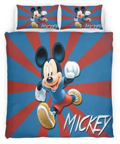 Housse De Couette Mickey Mouse – En course Parure de lit Ensemble De Literie