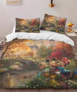 Alternative view of Housse De Couette Mickey Mouse & Minnie Mouse Disney Parure de lit Ensemble De Literie