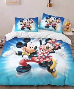 Alternative view of Housse De Couette Mickey Mouse & Minnie Mouse Disney 10 Parure de lit Ensemble De Literie