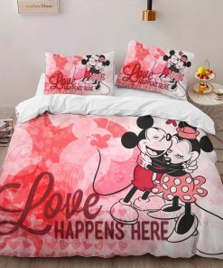 Alternative view of Housse De Couette Mickey Mouse & Minnie Mouse Disney 11 Parure de lit Ensemble De Literie