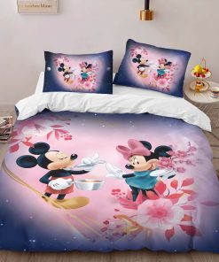 Alternative view of Housse De Couette Mickey Mouse & Minnie Mouse Disney 12 Parure de lit Ensemble De Literie