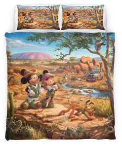 Housse De Couette Mickey Mouse & Minnie Mouse Disney 14 Parure de lit Ensemble De Literie