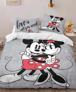 Alternative view of Housse De Couette Mickey Mouse & Minnie Mouse Disney 17 Parure de lit Ensemble De Literie