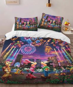 Alternative view of Housse De Couette Mickey Mouse & Minnie Mouse Disney 2 Parure de lit Ensemble De Literie