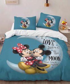 Alternative view of Housse De Couette Mickey Mouse & Minnie Mouse Disney 9 Parure de lit Ensemble De Literie