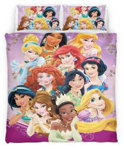 Housse De Couette Princesses Disney 09 Parure de lit Ensemble De Literie