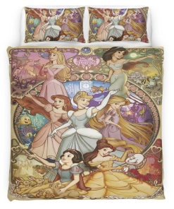 Housse De Couette Princesses Disney 16 Parure de lit Ensemble De Literie