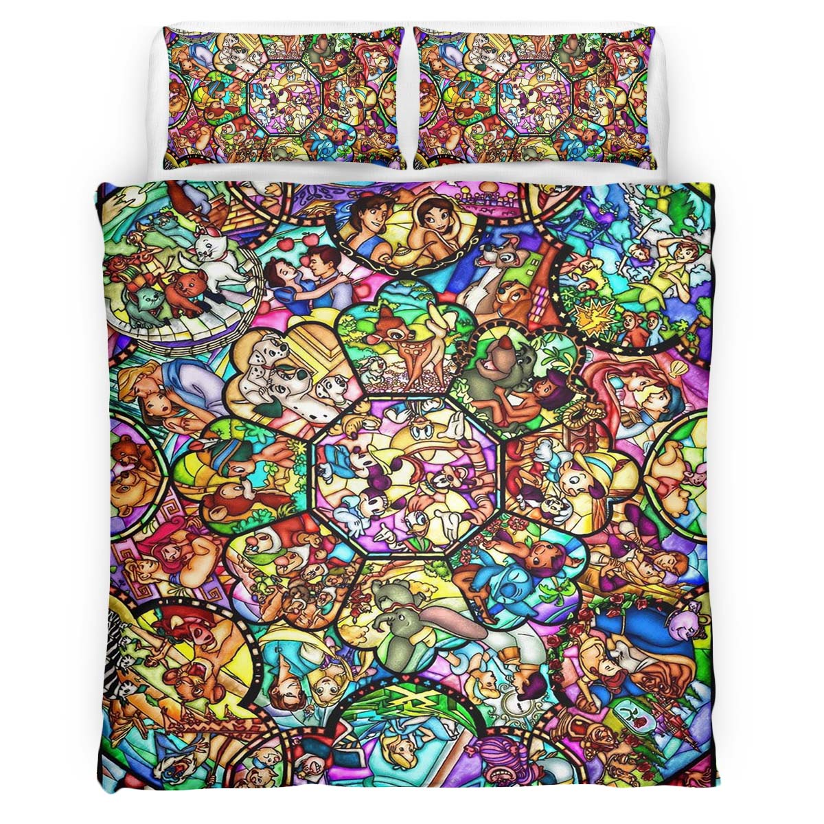 Housse De Couette Princesses Disney 24 Parure de lit Ensemble De Literie